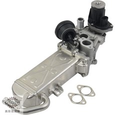 奧斯德 VAG 03L131512DQ 奧迪 Q3 CADDY GOLF EGR 冷卻器 廢氣回收 德國原廠, 1個, 全新品,單冷卻器