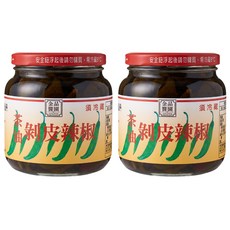 金品醬園 油製剝皮辣椒 須冷藏, 250g, 2個