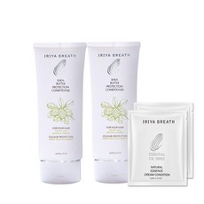 IRIYA伊麗雅免沖洗乳木果潤澤護髮精華乳(加送髮膜試用包), 2個, 150ml