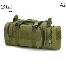 3L 戶外腰包 600D 防水牛津 登山單肩包 戰術釣魚野營袋, A2
