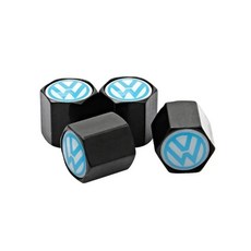 신형 유니버셜 자동차 휠 타이어 밸브 스템 캡 커버 티구안 골프 보라 제타 비, 9. C-Black, 1개