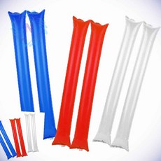 튜브 응원도구 2p 야구응원봉 야구응원도구, 레드