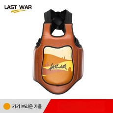 권투장비 스파링 킥복싱 무에타이 펀칭 격투기 가슴보호대 복싱장비 복싱 권투글러브, 커피 골든오텀(6개월 손상)