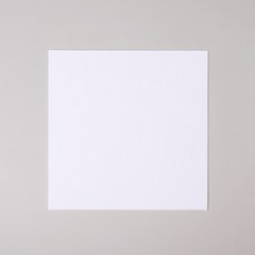 클레이피아 면천 얇은 캔버스 20x20cm 보드 정사각 무지