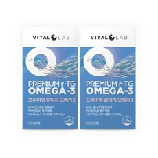 바이탈랩 캐나다 프리미엄 알티지 오메가3 1320mg EPA+DHA 1200mg, 2개