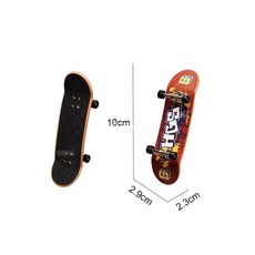 핑거보드 기물 4AB 대형 보통 파크 트랙 손가락 쿼터, 1개, 스타일 10 2개 1단진동부품포함