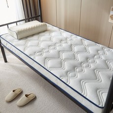 라텍스싱글매트리스 일인용침대매트 소형 수면매트 매트리스, 50x180cm, 라텍스-드림화이트(편안한 6cm) QL