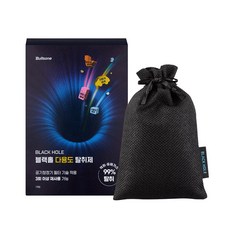 불스원 블랙홀 자동차 담배냄새 제거 다용도 차량용 탈취제 1개, 40g
