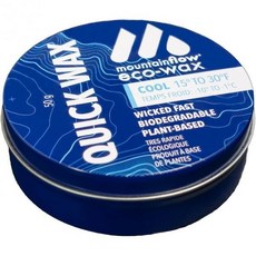 서핑 왁스 마운틴플로 식물성 생분해성 무석유 스키/스노보드 핫 러빙 퀵, Cool/ 57g (2oz), 1개