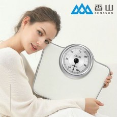 機械稱 指針式體重秤 傢用成人體重計 機械秤 精準耐用 復古設計, 1個, 體重秤家用精準機械秤