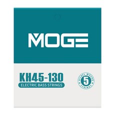 모그 MOGE Antirust Coated 베이스 코팅 스트링 5현 045-130 (KH45130), 1세트, 내용참조, MOGE KH45130