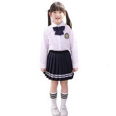 DIU 幼稚園園服夏裝套裝小學生校服兒童班服英倫風演出畢業班服合唱服