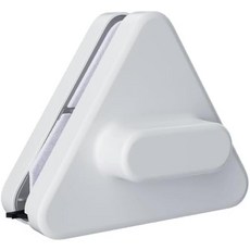 LAOGUATON 앞유리 자석 자동차 창문 클리너 마그네틱 윈드실드 클리너 도구 양면 유리 와이퍼 삼각형 모양 화이트(유리 3-10mm), LAOGUATON 앞유리 자석 자동차 창문 클리너, 마