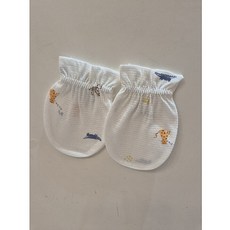 압소바 롱롱 뱀부 손싸개 A2B11204 534717, 백IVORY
