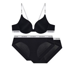 게스 속옷 언더웨어 화이트 로고밴딩 캐쥬얼 브라1개팬티2개세트BKGDWBR121BP121 JBQ566 QCR034