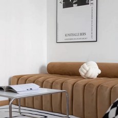 긴소파 헤어샵 다이닝 스툴 대기 150x45x38 가죽 복도 블랙 라운지 약국, 80카키 플리스, 80카키 플란넬