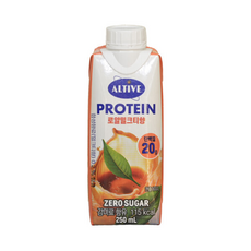 얼티브 식물성 단백질 음료 (로얄밀크티향), 18개, 250ml