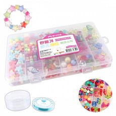 유니아트 만들기비즈세트 플라스틱 비즈공예ver9+5MoP
