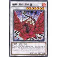 블랙 로즈 드래곤 노멀 (SYP1-KR108) 한글판 유희왕, 1개