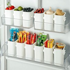 냉장고 측면 도어 결합형 정리함 커피 다용도 수납함79m4+5neO