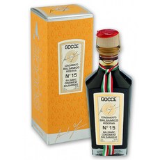 고체이탈리안 콘디멘트 리제르바 세리에 N 15 발사믹 식초, 1개, 250ml