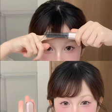 [빠른배송] 미니 무선 앞머리 휴대용 고데기 휴대용 빗 고데기 볼륨 빗고데기 미니무선고데기 LUPEIYA, 1, 로즈골드