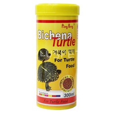 핑퐁 비치나 터틀 거북이 사료, 300ml, 1개