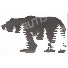 A40-0463 型染版 蝶古巴特 簍空模板, 1個