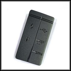 100% USB/HDMI DC 입력/비디오 출력 고무 도어 하단 커버 캐논 호환 EOS 50D 디지털 카메라 수리 부품용, 1개
