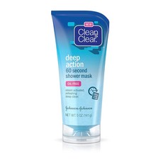 Clean And Clear 딥 액션 60초 샤워 마스크 141g, 1개입, 1개