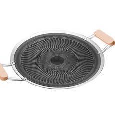 316不鏽鋼燒烤盤 38cm, 1個