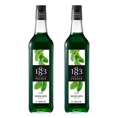 1883 민트시럽 1000ml 2개세트, 1L, 2개