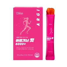 한포유 여성 아르기닌 핏 6000+ L아르기닌 고함량 젤리 콜라겐, 350g, 1개
