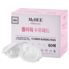 마이비 플라워 수유패드, 60매, 4개