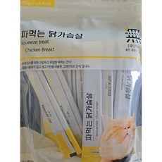 무마진 고양이 짜먹는 간식 40p, 닭가슴살, 480g, 1개