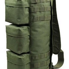 대형 군용 의류대 더블백 차박 캠핑 검은색 여행용 대용량, 1개, F. 진흙색