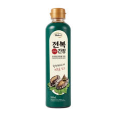 [요리 한끗 차이] 전복간장 감칠맛 만능 요리간장 PREMIUM SEAFOOD SOY SAUCE, 1개, 500ml