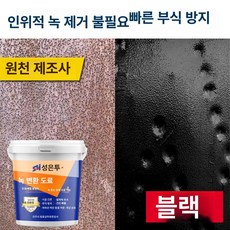 녹제거제 금속 강력 녹 제거 부식 철판 변환제 윤활제 10kg, 블랙, 1개