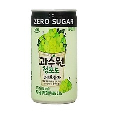 남양과수원 청포도 제로슈거, 175ml, 30개