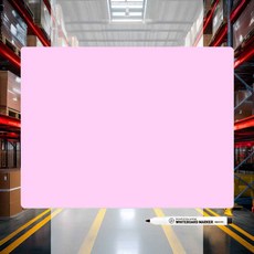 칼라 자석보드 핑크색 300x200x0.6T 직장인 강의자료 공지사항 전시장 스튜디오 회의실
