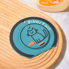 jtff-670주방 욕실 배수구 마개 배수구 덮개 막힘 방지 악취 차단 바닥 배수구 커버, 1#작은 물고기 고양이