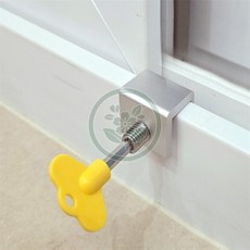 배들 창문고정장지 베란다창문스토퍼 하이샷시용미닫이문스토퍼, 2구