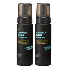 토미울프 5.5pH 약산성 버블 쿨링 클렌저 남성청결제, 200ml, 2개