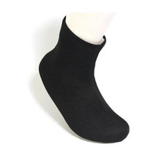 방한 덧신 단목 블랙 양말 겨울 실내 발보호 발열