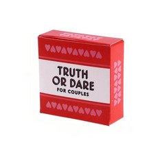 커플용 진실 감히 카드 게임 애호가 보드 공급 버전, 1.빨간, 1개