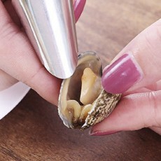 꼬막까기 조개가위 쉽게 조개까기 오프너 업소 가정 간편 쉬운, 1개