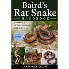 (英文圖書)Baird's Rat Snake Handbook: A Complete Guide To Understanding Baird's Rat Snake... 平裝版, Independently Published, 英文, 平裝本