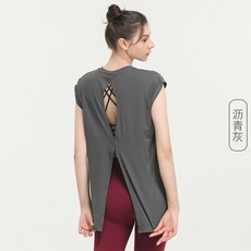 短袖T恤快乾運動罩衫瑜伽服瑜伽上衣服