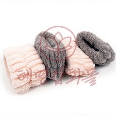 혜명마트 세안손목밴드 2p, 살구색