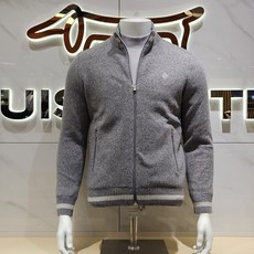 루이까스텔 [25년 겨울 신상품 최저가] 남성 에센셜 울100 방풍안감 집업가디건 1/ME/SW/001/BCC